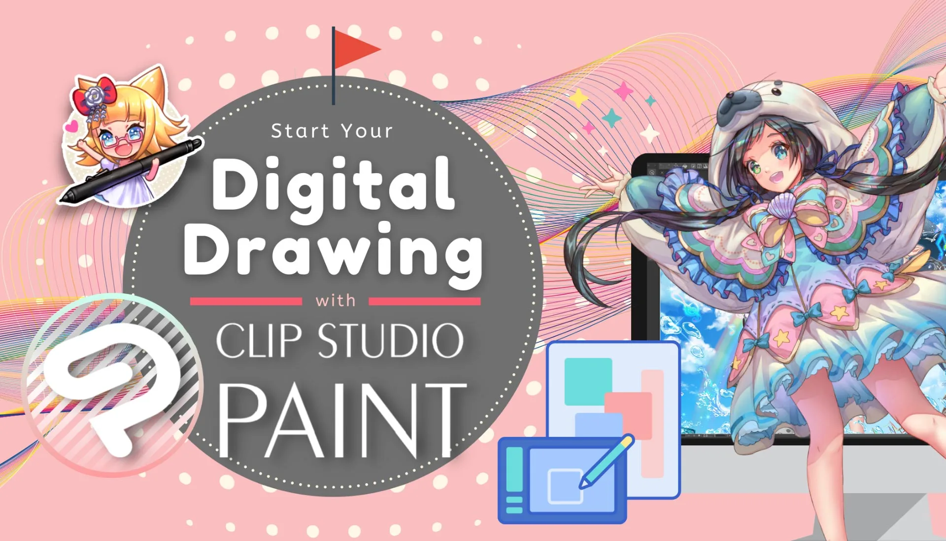 Start Your Digital Drawing With CLIP STUDIO PAINT