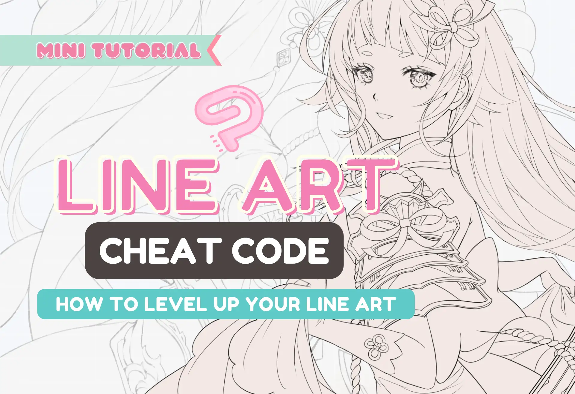 Tips for Drawing Digital Anime Line Art!