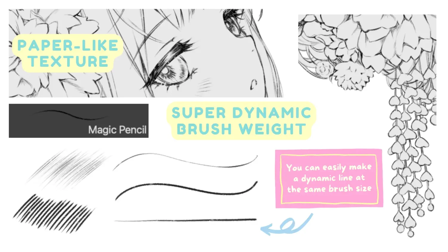 Magic Line Art Brush Set – LUNAR ☆ MIMI