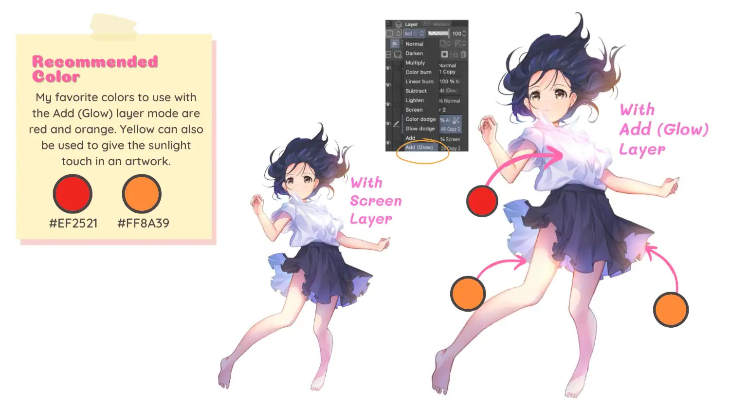 Tips to Use Layer Mode in Clip Studio Paint – LUNAR ☆ MIMI