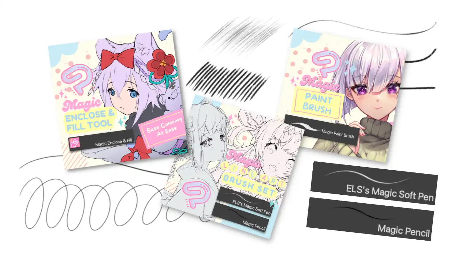 Make it Mine Anime Manga Artist DIY Art Kit