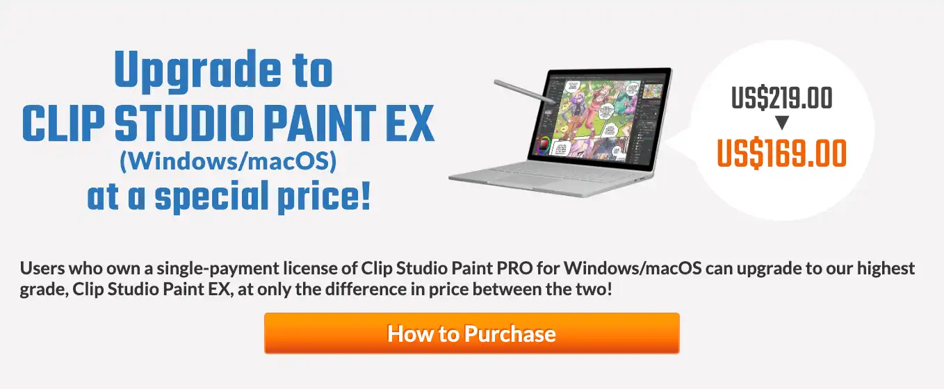 Clip Studio Paint EX VS PRO Comparison – Which One is Better For Anime  Artists? – LUNAR ☆ MIMI