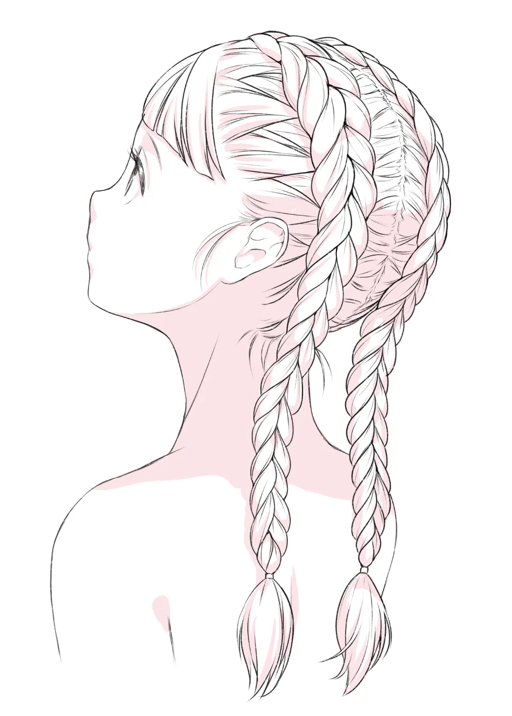 Braid Hair Brush (Base Color)