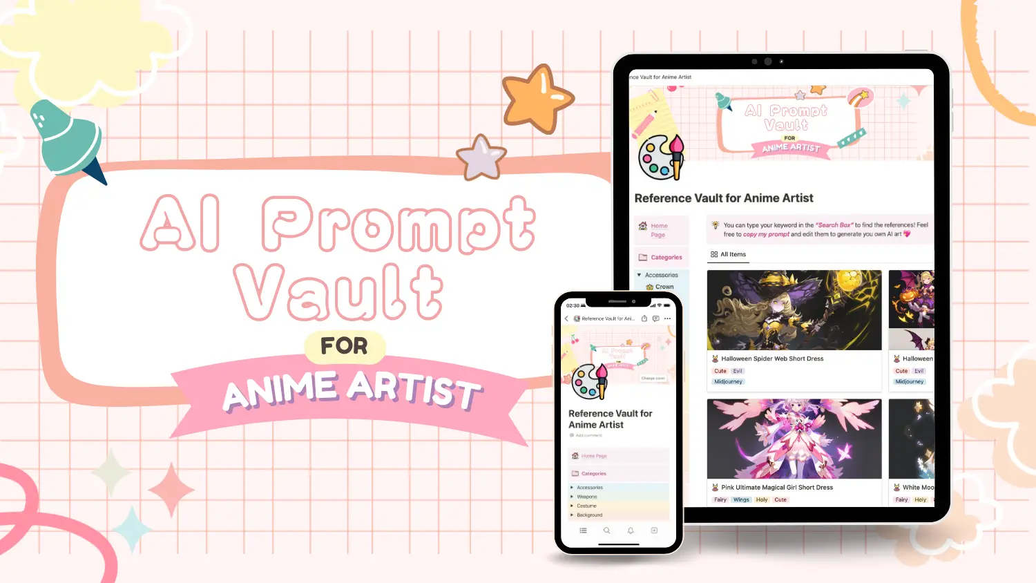 AI Prompt Vault for Anime Artist: Instant Prompt to generate your art ...