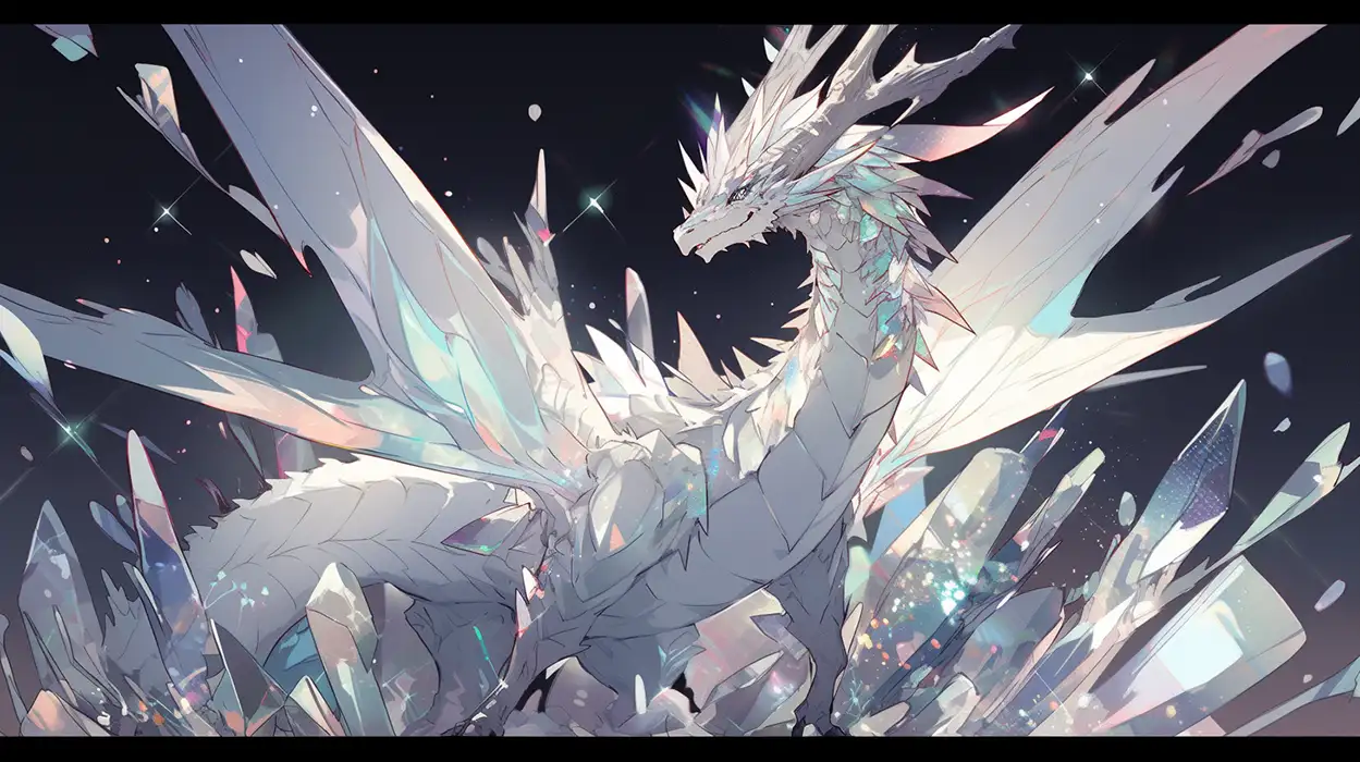 XXL Galaxy Color Articulated Crystal Dragon 3D Print Dragon - Etsy