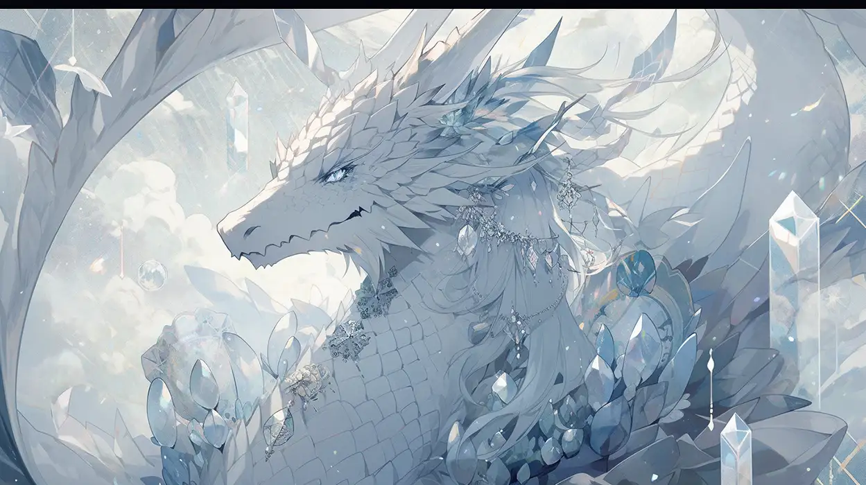 Crystal dragon god from the Immortal Ambulatory | Dragon pictures, Crystal  dragon, Dragon artwork